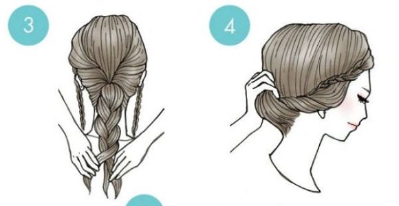 Simple Hairstyles Drawing Simple Step by Step Illustrations Show Fun Ways to Style Your Hair