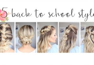 Simple Hairstyles for Girls for College 21 Things Your New Easy Hairstyles for School Teens Simple Cute