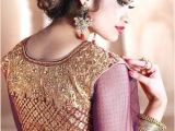 Simple Hairstyles On Lehenga Choli Image Of Lehenga Choli Hairstyle Lehenga Hairstyles