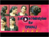 Simple Hairstyles Puff Diwali Special Hairstyles 3 Cute Simple Hairstyles Puff Hairstyle