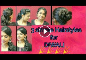 Simple Hairstyles Puff Diwali Special Hairstyles 3 Cute Simple Hairstyles Puff Hairstyle