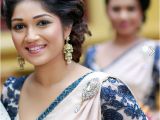 Simple Hairstyles Suitable for Sarees Dressed by Manjula Handapangoda Sri Lankan Weddings