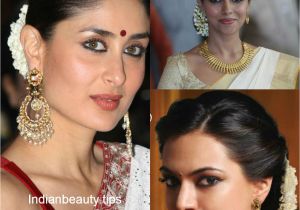 Simple Hairstyles Suitable for Sarees Traditional south Indian Hairstyle Google Search