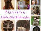 Simple Mom Hairstyles 8 Quick and Easy Little Girl Hairstyles Kid Hair Ideas