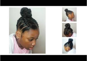 Simple Natural Hairstyles for School Ringlet Pigtails On Natural Hair Kids Collab with Brown Girls Hair