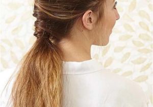 Simple Rock Hairstyles Added Texture and Salt Spray Keep This French Twisted Ponytail From