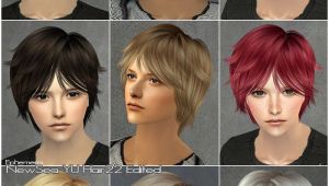 Sims 2 Hairstyles Downloads Free Mod the Sims Coolsims Male Hair 27 Peggy Free Hair Newsea