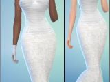 Sims 2 Wedding Hairstyles Sims Fashion 01 Wedding Dress with Corset • Sims 4 Downloads