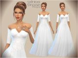 Sims 2 Wedding Hairstyles the Sims Resource White Dream Dress by Paogae • Sims 4 Downloads