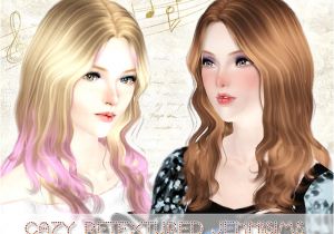 Sims 3 All Hairstyles Download Cazy Retextured Jennisims Curly Natural Hair for the Sims 3 Female