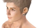 Sims 3 Black Hairstyles Download Faux Hawk Hair 017 for Males by Kijiko Sims 3 Downloads Cc