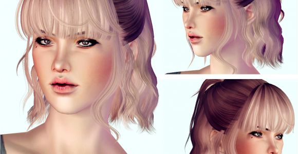 Sims 3 Bob Hairstyles My Sims 3 Blog Hair Retextures by I Like Teh Sims