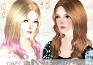 Sims 3 Female Hairstyles Download Cazy Retextured Jennisims Curly Natural Hair for the Sims 3 Female