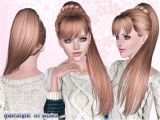 Sims 3 Hairstyles Easy Download Side Ponytail Hair 191 by Skysims Sims 3 Downloads Cc Caboodle