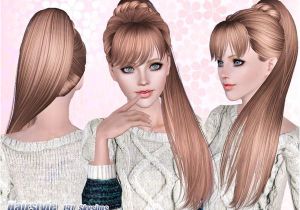 Sims 3 Hairstyles Easy Download Side Ponytail Hair 191 by Skysims Sims 3 Downloads Cc Caboodle