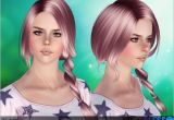 Sims 3 Hairstyles Easy Download tonight Side Braided Hair by Alesso Sims 3 Downloads Cc Caboodle