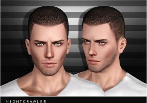 Sims 3 Short Hairstyles Download Short Hair 05 for Males by Nightcrawler Sims 3 Downloads Cc