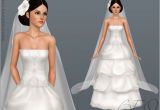 Sims 3 Wedding Hairstyles Download Bridal Long Veil and Hair Flowers for Wedding Sims 3 Free