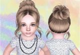 Sims 3 Wedding Hairstyles Download Sims 3 Bun for toddlers the Sims 3 Hair and Style Part L