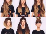 Sims 4 Child Hairstyles Download Elliesimple Hair Recolor Ombré