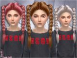 Sims 4 Cute Hairstyles Child Version Of Inna Hair Braids Found In Tsr Category Sims 4