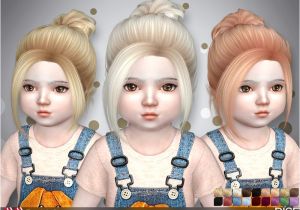 Sims 4 Cute Hairstyles Hairstyle with Bun Found In Tsr Category Sims 4 Female Hairstyles