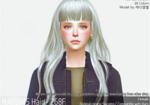 Sims 4 Cute Hairstyles Mermaid Anime Hairstyle for the Sims 4 Drawings