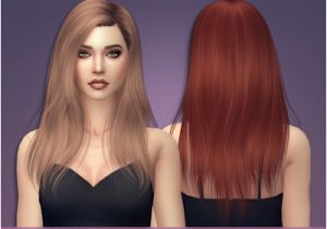 Sims 4 Cute Hairstyles the Sims 4 Mody Re Kolor WÅos³w Anto Sunrise Od Phaedra