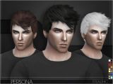 Sims 4 Hairstyles Download Male the Sims Resource Persona Hair Sims4 Pinterest
