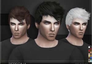Sims 4 Hairstyles Download Male the Sims Resource Persona Hair Sims4 Pinterest
