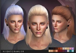 Sims 4 Hairstyles Download New Mesh Found In Tsr Category Sims 4 Male Hairstyles