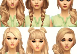 Sims 4 Hairstyles Female Download Current Favourite Maxis Match Hair From Left to Right then Down and