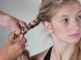 Skater Girl Hairstyles with Bangs How to Make Heidi Braids Step 1 Of 9