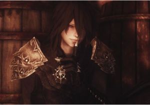 Skyrim Anime Hairstyles Mod Azel Vampire Male Follower at Skyrim Nexus Mods and Munity