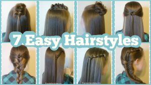 Some Quick and Easy Hairstyles for School 7 Quick and Easy Hairstyles for School