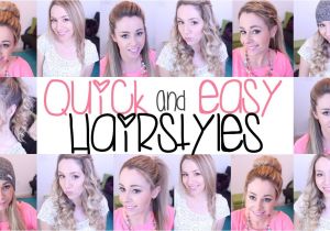 Some Quick and Easy Hairstyles for School Quick and Easy Hairstyles for School Step by Step