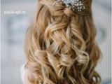 Some Up some Down Wedding Hairstyles 38 Gorgeous Wedding Hairstyles with Fresh Flowers