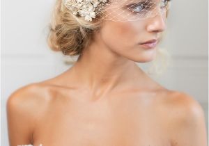 Sophisticated Wedding Hairstyles Stylish and sophisticated Birdcage Veils Chic Vintage