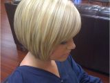 Stacked Angled Bob Haircut with Bangs 30 Popular Stacked A Line Bob Hairstyles for Women
