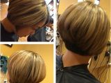 Stacked Bob Haircut for Thick Hair Chic Short Haircut for Women the Stacked Bob Cut