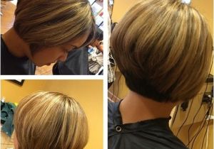 Stacked Bob Haircut for Thick Hair Chic Short Haircut for Women the Stacked Bob Cut