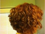 Stacked Bob Haircuts for Curly Hair Curly Stacked Bob Red