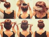 Step by Step Easy Hairstyles for Medium Length Hair Easy Updos for Medium Length Hair Step by Step