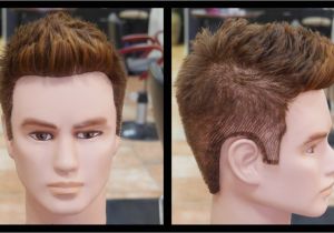 Step by Step Mens Hairstyles Men S Haircut Tutorial Step by Step thesalonguy