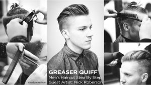 Step by Step Mens Hairstyles the Greaser Quiff Men S Haircut Step by Step