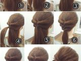 Steps for Cute Hairstyles Easy Hairstyles for Short Hair Step by Step Step by Step