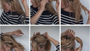 Steps to Make Easy Hairstyles Easy Braided Ponytail Hairstyle How to Hair Romance