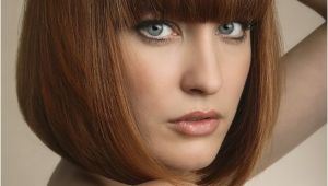 Straight Bob Haircuts with Bangs Short Haircuts with Bangs Side Swept Choppy & Straight