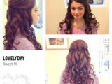 Sweet 16 Hairstyles Half Up 77 Best Sweet 16 Hairstyles Images On Pinterest