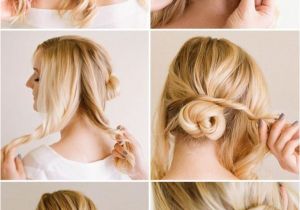 Tied Up Hairstyles Easy 10 Quick and Easy Hairstyles Step by Step